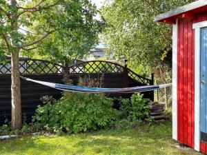 Un jardín fuera de 4 star holiday home in SÖLVESBORG-By Traum