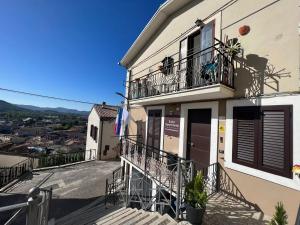 Μπαλκόνι ή βεράντα στο Castel di Sangro Suite Apartment
