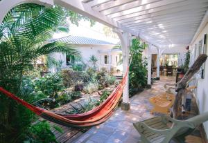 Zahrada ubytování Tree Lodge Mauritius