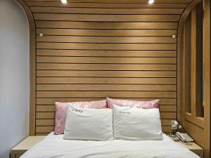 Postel nebo postele na pokoji v ubytování Hotel G7 Daejeon
