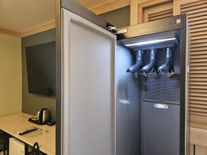 Kuchyň nebo kuchyňský kout v ubytování Hotel G7 Daejeon + 28 fotografií