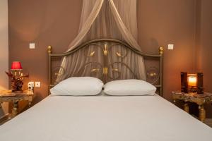 Ένα ή περισσότερα κρεβάτια σε δωμάτιο στο Litochoro apartment 2