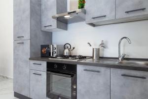 Virtuvė arba virtuvėlė apgyvendinimo įstaigoje Irooms Foria 215