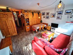 Χώρος καθιστικού στο DaPolo - Cosy appartment in Val di Fassa
