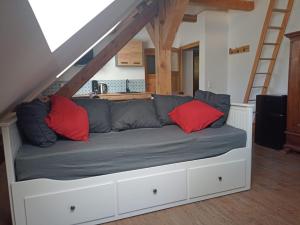 Posezení v ubytování Haus Zurrik