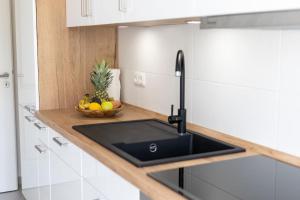 Köök või kööginurk majutusasutuses *4 Personen, 2 Zi, zentrumsnah* +9 fotot