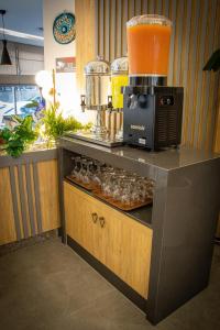 a counter with a blender on top at Peramis Hotel & Spa in Antalya