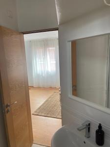 Koupelna v ubytování Alojamiento céntrico en Cangas