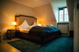 Postel nebo postele na pokoji v ubytování Villa Riedhof