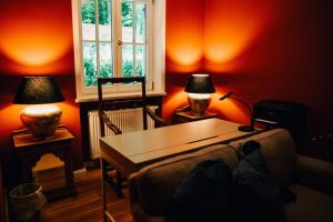 Postel nebo postele na pokoji v ubytování Villa Riedhof