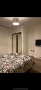 Cama o camas de una habitación en Luxurious suite apartment Scotland