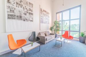 Residence Montempo Lyon Cite Internationale的休息区