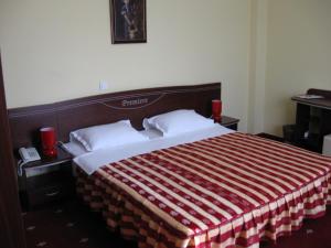 Кровать или кровати в номере Hotel Premiere