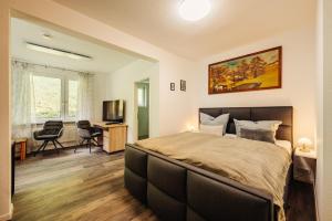 Postel nebo postele na pokoji v ubytování Hotel Hafermarkt