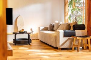Posezení v ubytování La Casa Holzwiesen