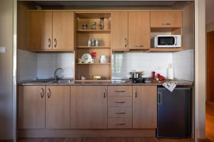 Eldhús eða eldhúskrókur á Apartaments Sant Bernat