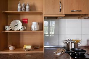 Eldhús eða eldhúskrókur á Apartaments Sant Bernat