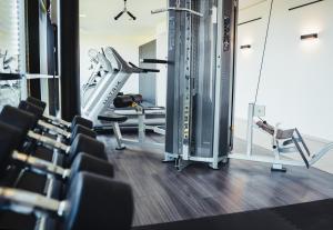 Fitness centrum a/nebo fitness zařízení v ubytování Schlosshotel Hellenstein