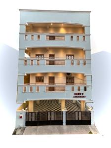 Balkón nebo terasa v ubytování Sri Apartment 2BHK For Familys Couples Parking A1