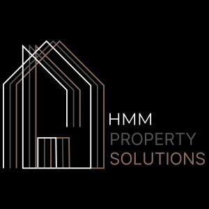 un logo d'ouvrage avec les mots «solutions de propriété immobilière» dans l'établissement Leeds Serviced Accommodation, à Killingbeck