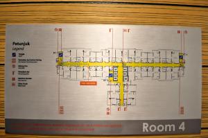 a floor plan of a room subway at Royal Suites At Dua Sentral in Kuala Lumpur