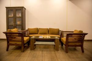 Un lugar para sentarse en Amansaraa Bhide Retreat
