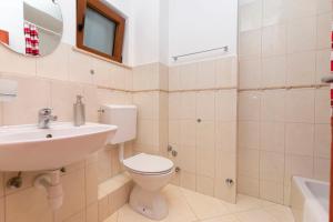 Koupelna v ubytování Apartments Ljiljana