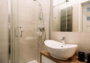 Kúpeľňa v ubytovaní Memory Apartments