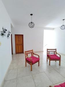 Hostel Dela的休息区