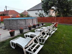 Zahrada ubytování Bogácsa Apartman