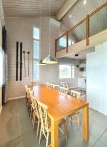 Η κουζίνα ή μικρή κουζίνα στο Himos Villa Himalaja