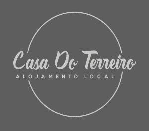 ein Logo für ein Restaurant im Kreis in der Unterkunft Casa do Terreiro in São João de Tarouca