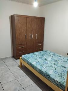 Uma cama ou camas num quarto em Glenda temporada
