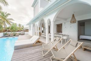 Hồ bơi trong/gần Villa Charles - Grand standing 2 piscines, vue mer