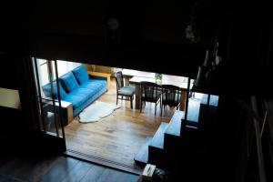 Posezení v ubytování 古民家宿Tani House Itaya -セルフチェックイン
