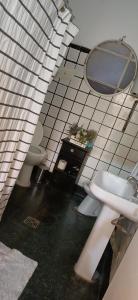 Koupelna v ubytování Departamento 2 dormitorios Microcentro