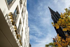 Das Gebäude in dem sich das Hotel befindet