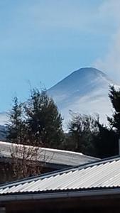 Pemandangan gunung umum atau pemandangan gunung yang diambil dari chalet