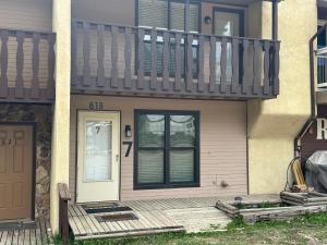 Bygningen som lejligheden ligger i