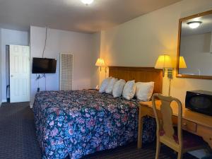Postel nebo postele na pokoji v ubytování RANGER MOTEL