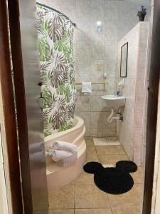 Koupelna v ubytování APARTAMENTO ESTUDIO - COMPLETO Y MUY BIEN UBICADO + 23 fotografií