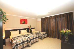 Cama o camas de una habitación en Hotel Dali