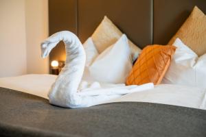 Krevet ili kreveti u jedinici u objektu Hotel Marc Aurel