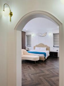 Katil atau katil-katil dalam bilik di Nice Villa Venuestay