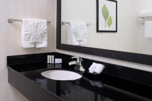 Koupelna v ubytování Fairfield Inn & Suites by Marriott Dallas Plano The Colony