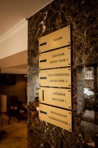 Certifikát, hodnocení, plakát nebo jiný dokument vystavený v ubytování Hotel Royal Inn