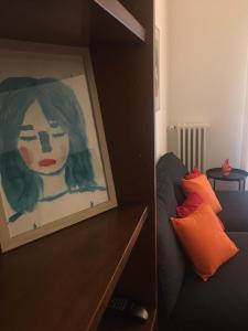 Posezení v ubytování Marie Home Florence