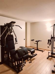 Fitness centrum a/nebo fitness zařízení v ubytování Residenza Agnello D'Oro