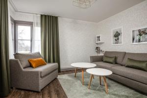 Posezení v ubytování Högbo Brukshotell & Spa