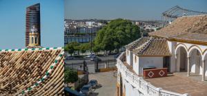 Výhľad na mesto Sevilla alebo výhľad na mesto priamo z apartmánu